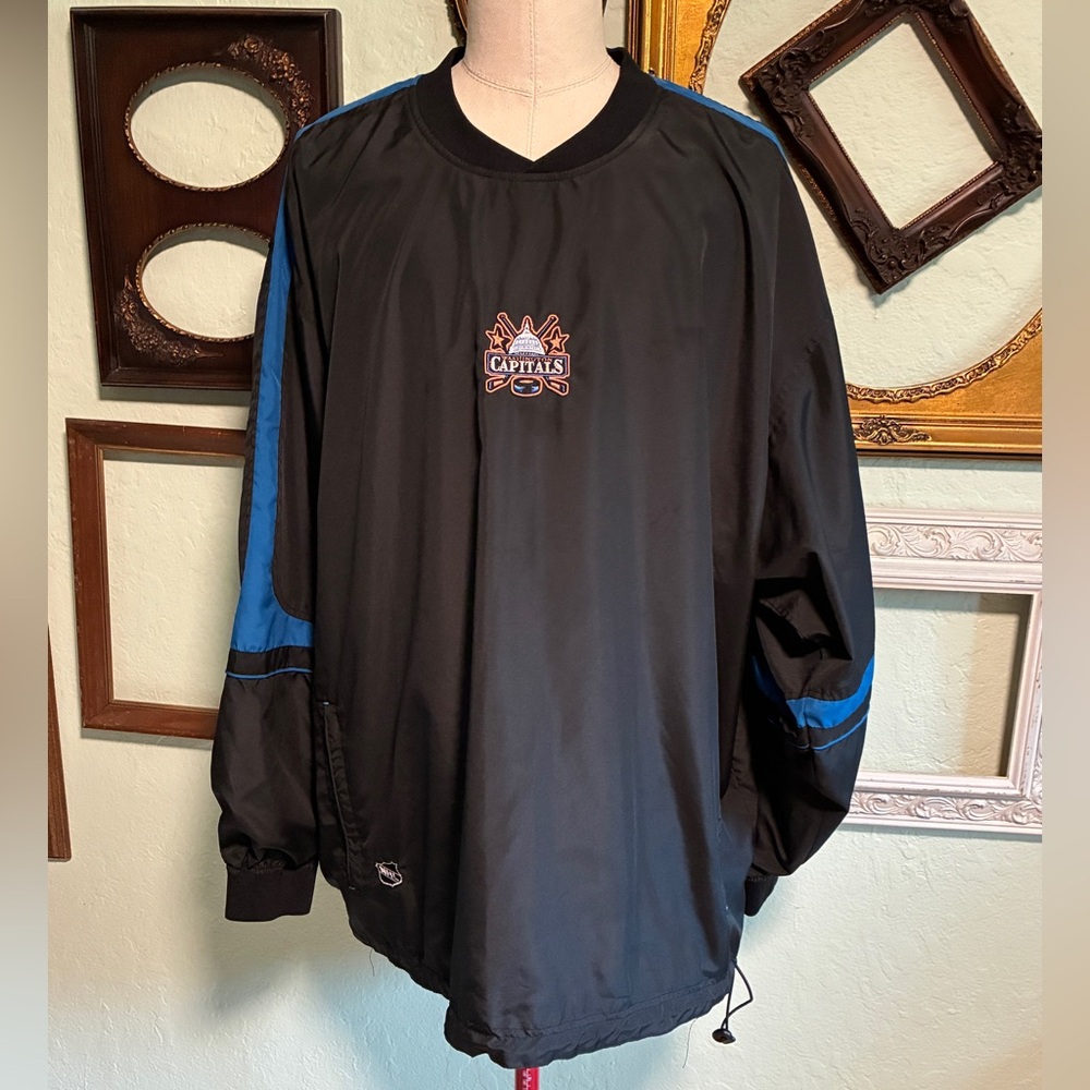NHL Capitals Pullover Windbreaker